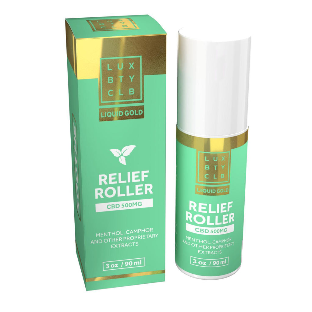 Relief Roller 500mg-Rollers-Lux Beauty Club-EMPUROS