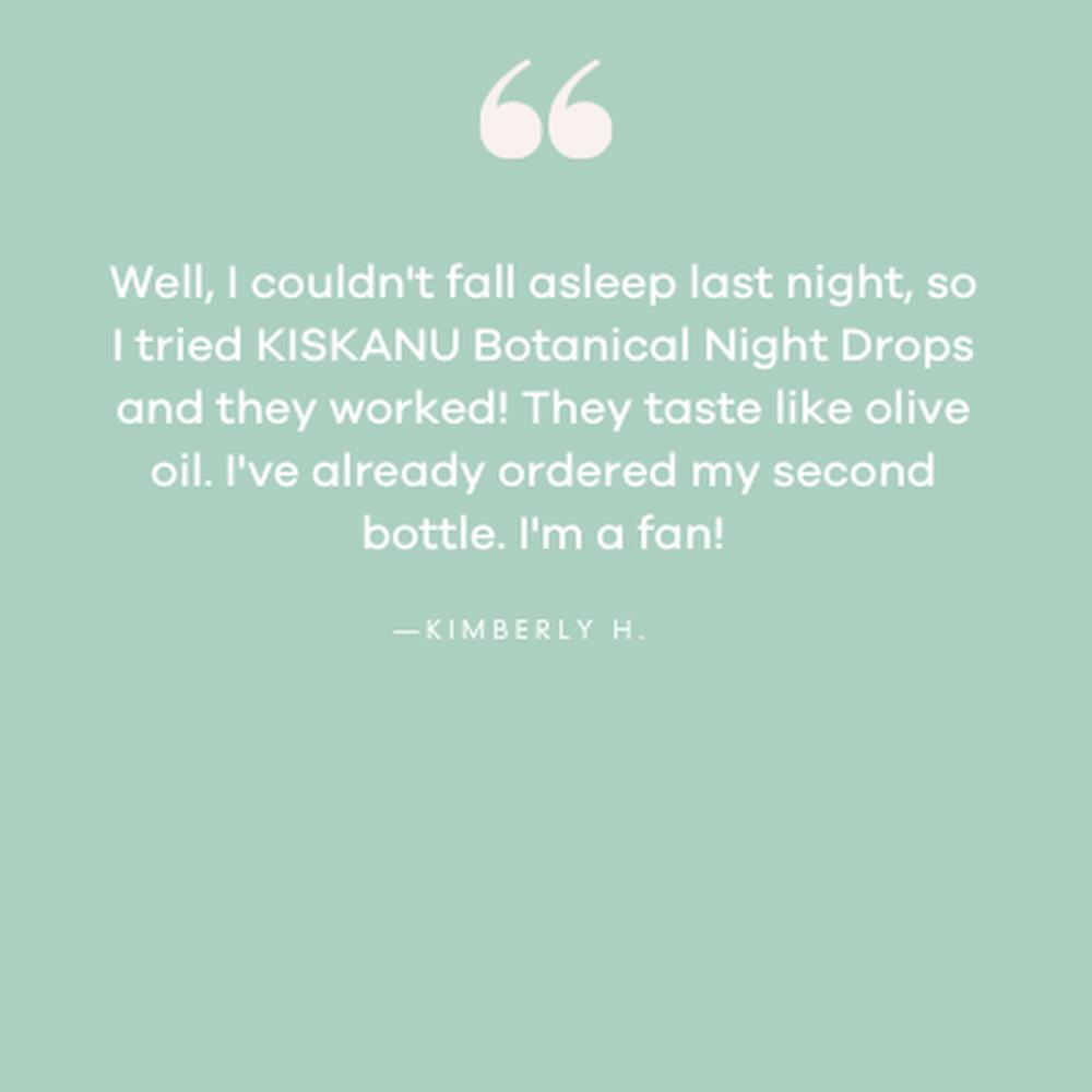 CBD Botanical Night Drops-Drops-Kiskanu Hemp-EMPUROS