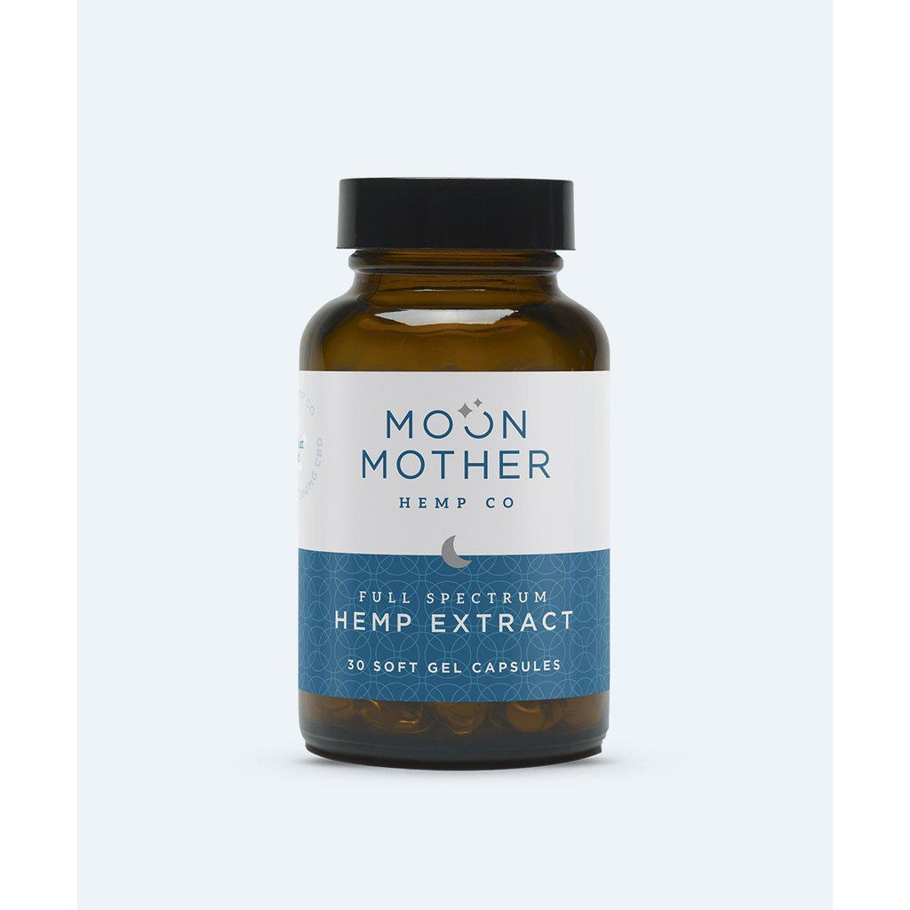 Full Spectrum Hemp Extract Softgels-Supplements-Moon Mother Hemp-EMPUROS