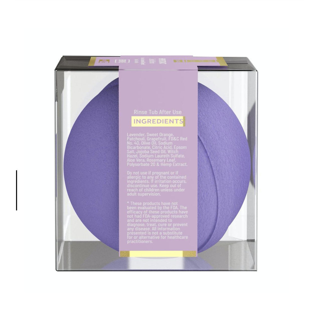 Zen Bath Bomb-Lavender 100mg-Topical-Lux Beauty Club-EMPUROS